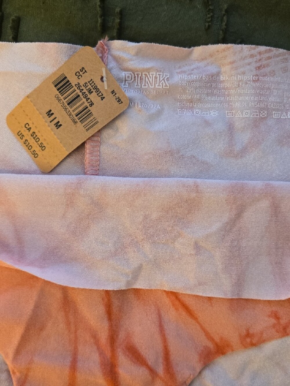 PINK Victoria's Secret No Show Panties Size M NEVER WORN WITH TAGS - Picture 10 of 10